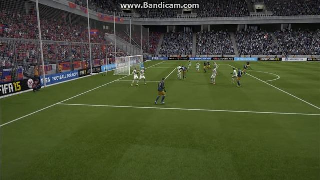 FIFA 15 VALON BERISHA AMAZING FREE KICK!!! смотреть онлайн