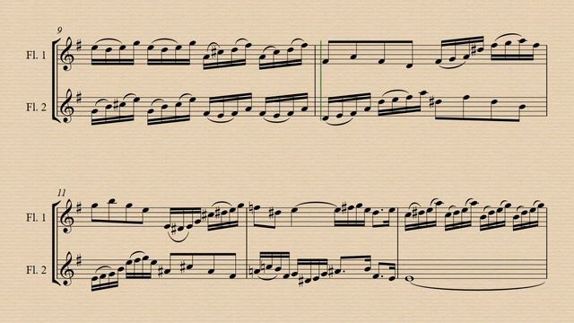 3. Adagio e piano - Trio Sonata BWV 1039 - Johann Sebastian Bach - Demos and Backing Track. смотреть онлайн