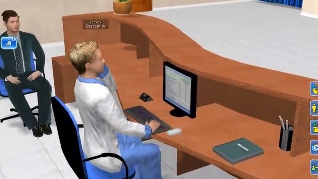 Виртуальный 3D тренажер "Прием заказов от клиентов" смотреть онлайн