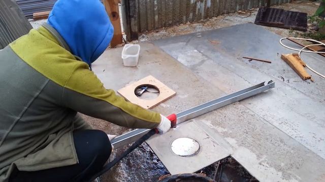 РАСКРОЙ ФЛАНЦЕВ. Водосточная воронка для плоской крыши. смотреть онлайн