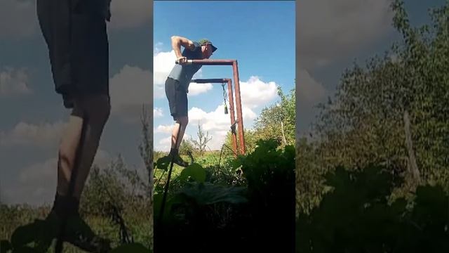 30- брусья. #workout #турник #воркаут #подтягивания #брусь смотреть онлайн