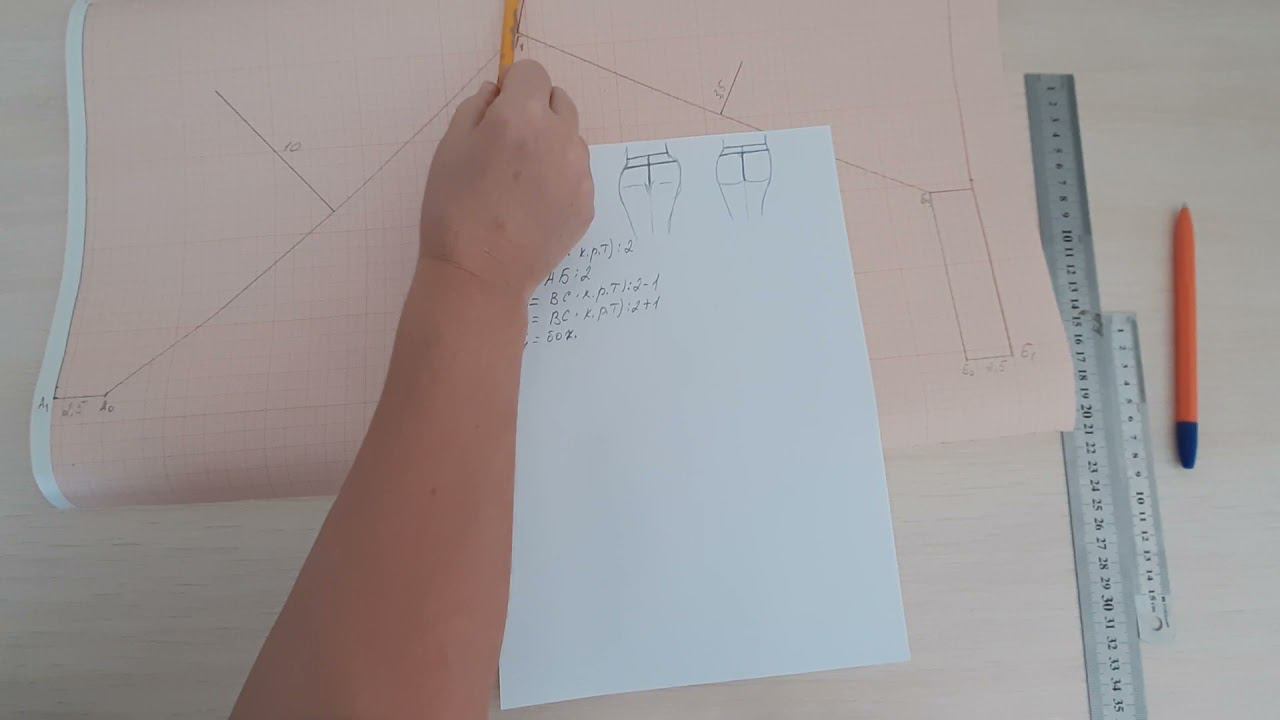 Нижнее бельё. Стринги выкройка+ пошив.