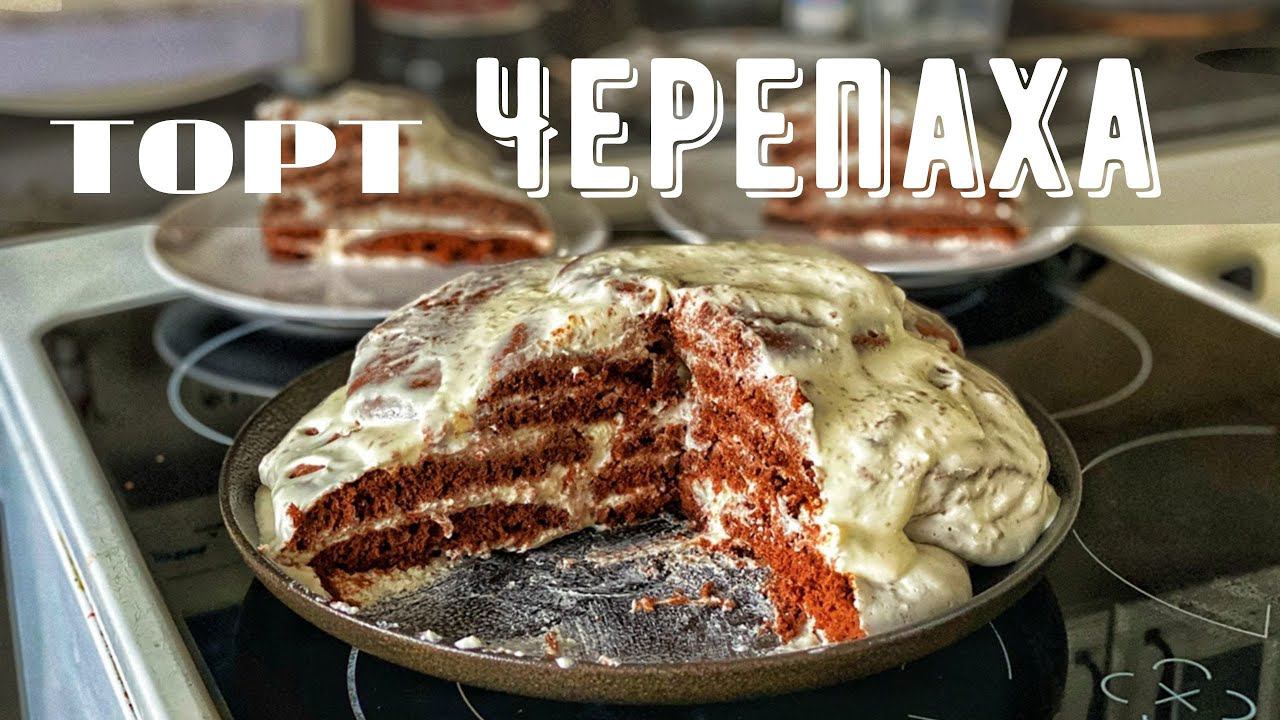 Торт Черепаха. Любимый торт, от Любимой Жены. Он божественный. смотреть онлайн