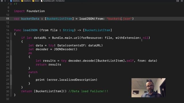 DataApp loading JSON data смотреть онлайн