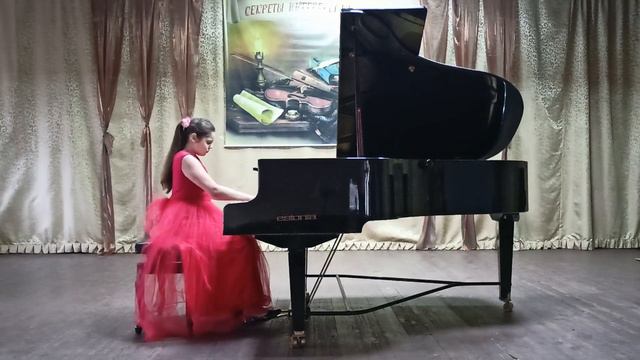 Чвилёва Полина, 10 лет, средняя категория. К. Черни Этюд соч.299 N1, Л. Шитте Скерцо смотреть онлайн