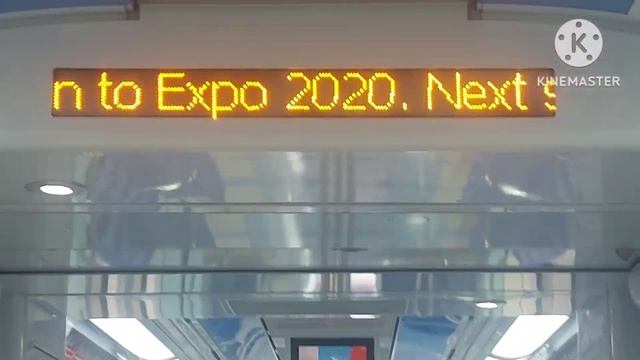 Dubai Metro Jumeirah Golf Estates To Expo 2020 Fast 16x смотреть онлайн