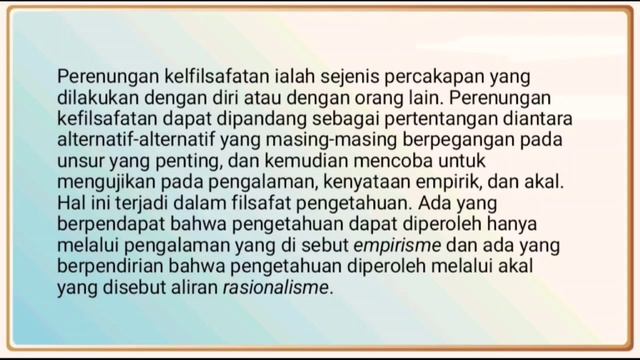 Perenungan Filsafat | MK Pengantar Filsafat (Kelas D) смотреть онлайн