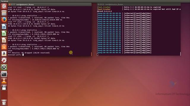Pox Controller work with Mininet WIFI смотреть онлайн