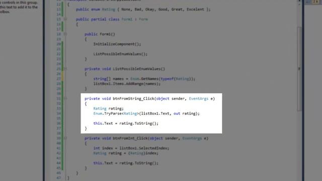 Listing, casting, and parsing enumerations in C# смотреть онлайн