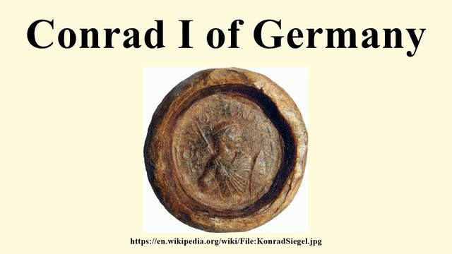 Conrad I of Germany смотреть онлайн