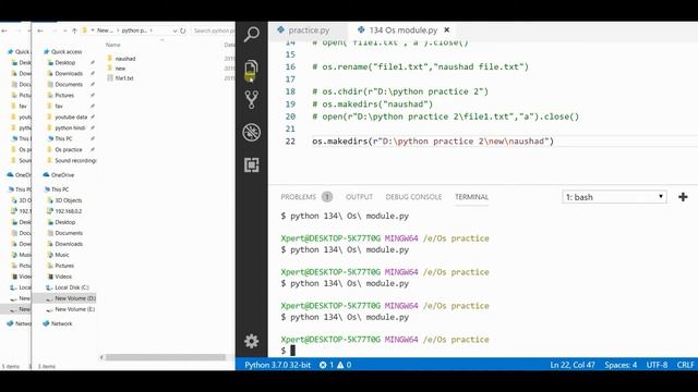 Os Module in Python || Python tutorial смотреть онлайн