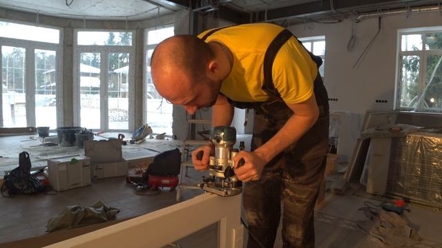 Командировка 2 серия.Установка двустворчатой двери.