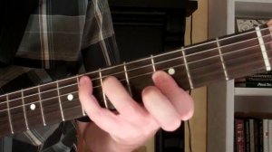 How To Play the Ebmaj7 Chord On Guitar (E flat major seventh) 7th