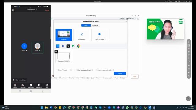 How to Share Screen Using Voov Meeting (Tencent Meeting) смотреть онлайн