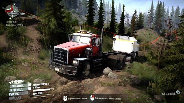 Spintires: MudRunner Как играть Суть игры Как играть в спинтаерс смотреть онлайн