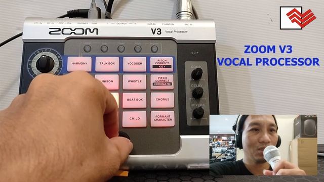 REVIEW ZOOM V3 Vocal Processor