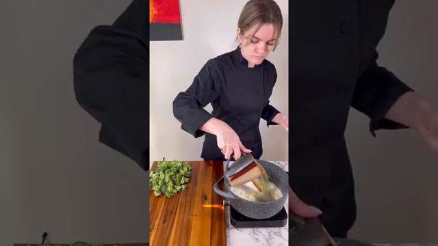 Broccoli Cheddar Soup As In Panera Bread / Суп с брокколи