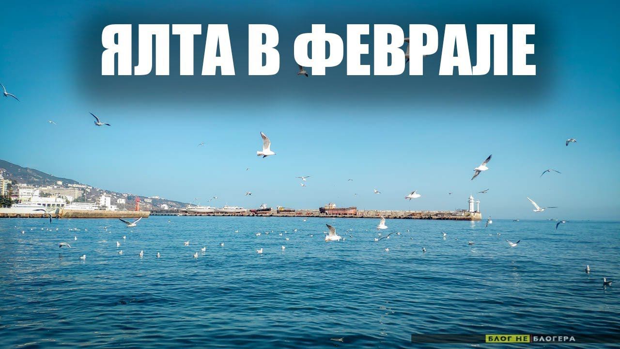 Крым 2019 Лето в Феврале Выходные в ЯЛТЕ. смотреть онлайн