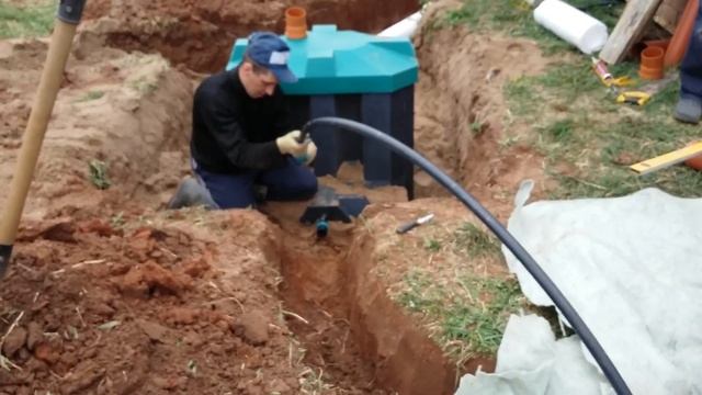 Септик АЭРОТЕРМИТ 2.5, БИОФОР ,танк, астра, топол смотреть онлайн