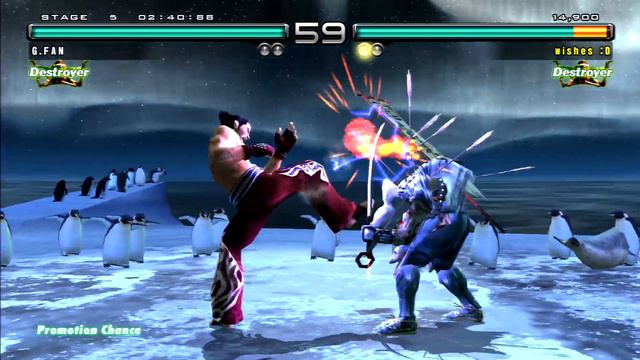 Tekken 5 Dark Resurrection PS3 Kazuya Ghost Battle part20 смотреть онлайн