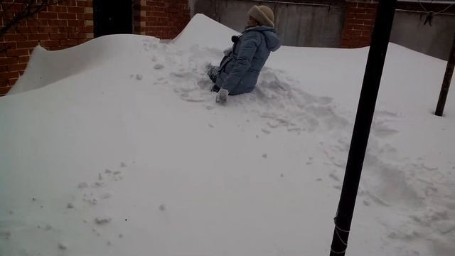 Снежок в Таганроге 29.01.14