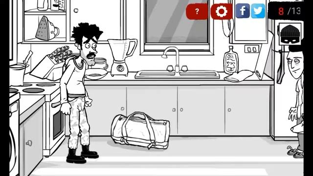 Whack The Burglars - #2: Кухня + мини-игра в прихожей смотреть онлайн
