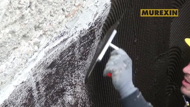 Murexin Bitumen Fundamentaldichtung - Verarbeitungschritte