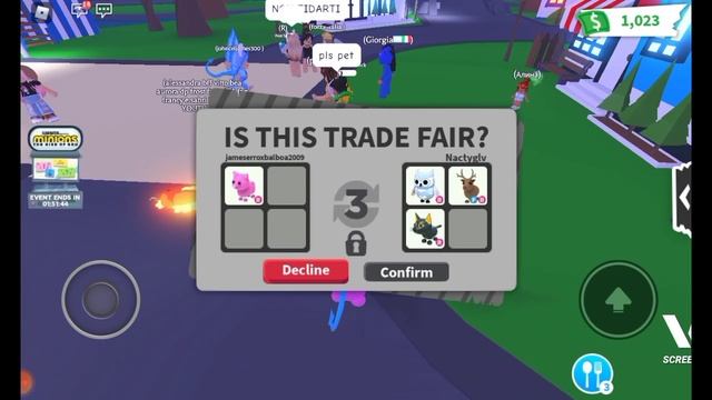 Adopt me trading! смотреть онлайн