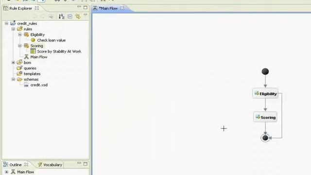 Create a Rule Flow in IBM ILOG JRules смотреть онлайн