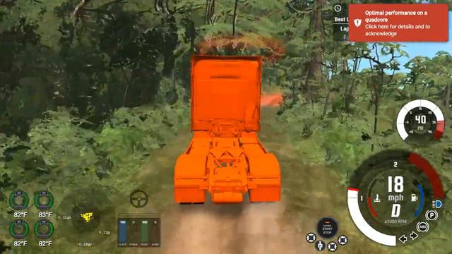 BeamNG.drive 0.15.0.5.7940 (Time Trials) (Mercedes-Benz Actros 1863LS) смотреть онлайн