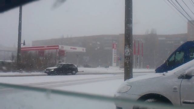 Снегопад в Курске 07.12.2012 смотреть онлайн