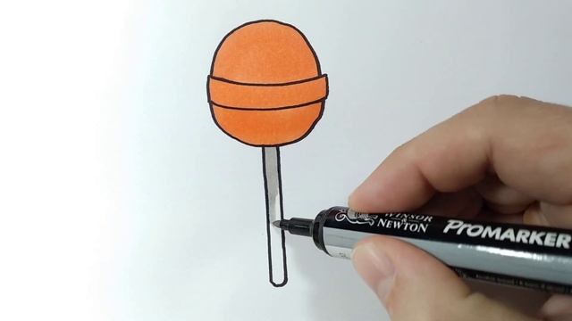 Как нарисовать конфету, Простые рисунки смотреть онлайн