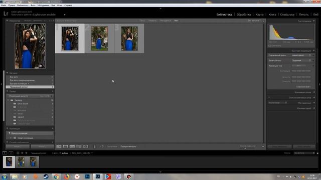 Быстрая стоковая цветокоррекция фотографий в программе Lightroom смотреть онлайн