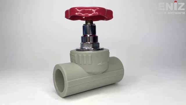 Вентиль запорный ППР 25х3/4 мм Deniz смотреть онлайн