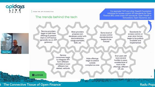 Apidays LIVE Paris 2021 - The Connective Tissue of Open Finance by Radu Popa, смотреть онлайн