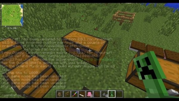 Minecraft Mod Showcases Ep. 1|Ice Cream Sandwich Creeper Mod