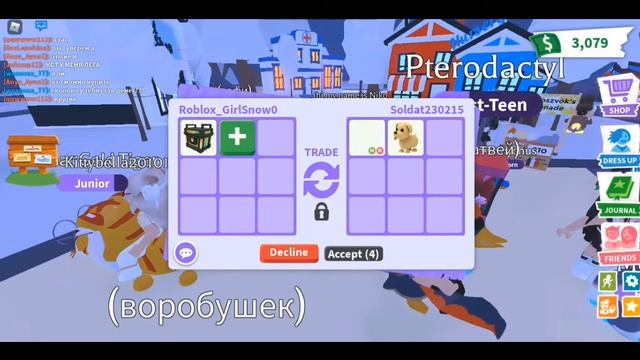 Трейжу RGB бокс || Adopt Me trading RGB box смотреть онлайн