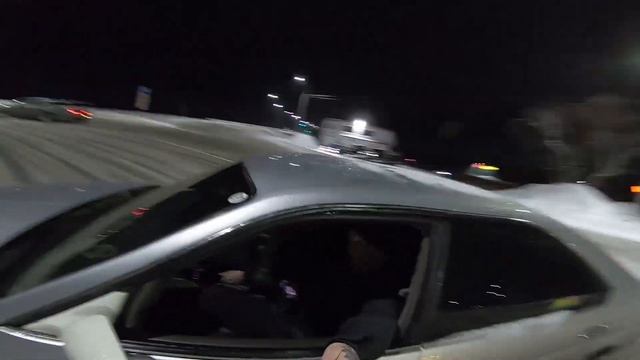Ночные покатушки в Елизово. Камчатка смотреть онлайн