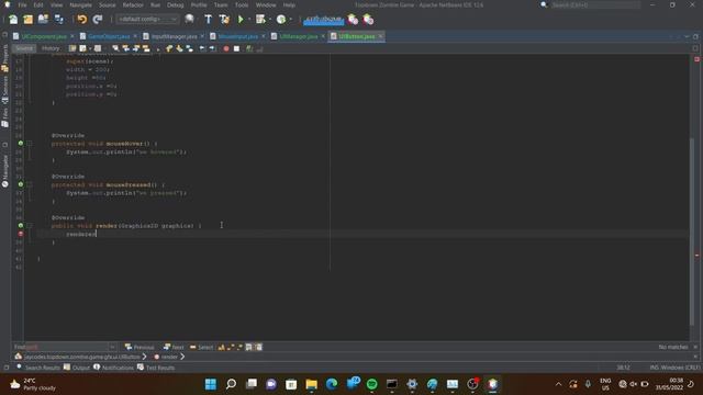 Java Zombie Game Tutorial - 53 Starting With UI смотреть онлайн