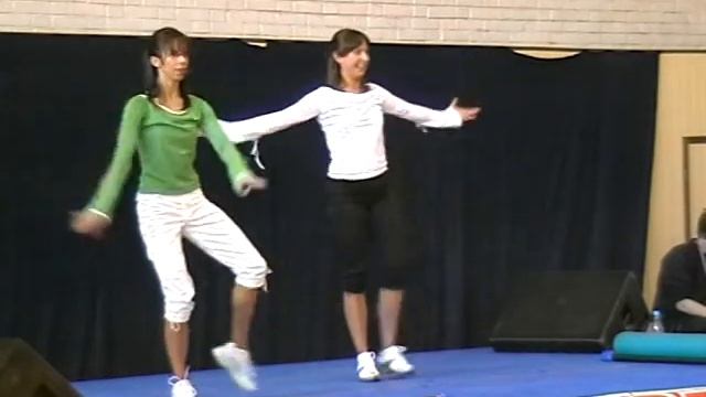 Фитнес конвенция 2007 г. World Class. Алексеева, функционалка с боди баром смотреть онлайн