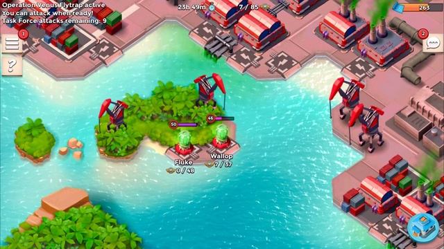Task Force Operation #3: Venus Flytrap CO-OP!▐ Boom Beach Task Force Attack Strategies смотреть онлайн