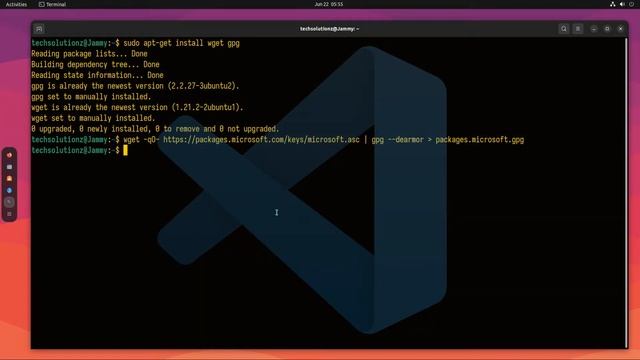How to Install Microsoft VSCode on Ubuntu 22.04 | Visual Studio Code | VS Code Linux | Code Editor смотреть онлайн