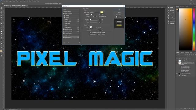 Guardians Of The Galaxy Text Effect - Photoshop Tutorial смотреть онлайн