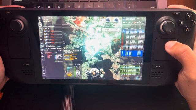 EVE Online Steam Deck Gameplay