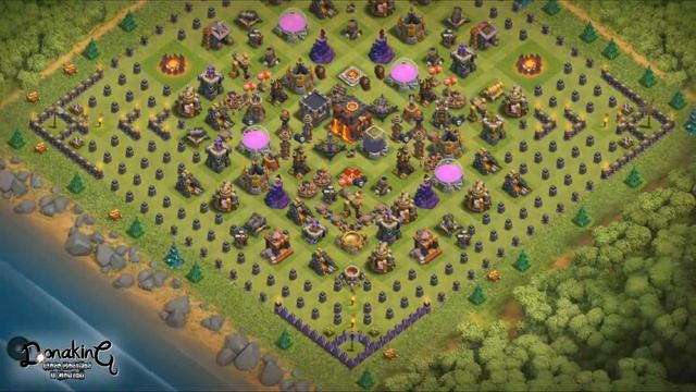 Clash of Clans - Obstacles Spread Out Bases by DonakinG (TH12 - TH06) [WITH LINKS] смотреть онлайн