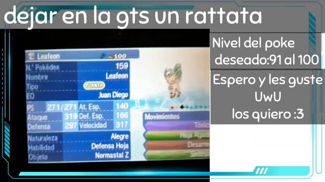 Reparto Leafeon y Espeon Pokemon Ultra Sol y Ultra Luna смотреть онлайн