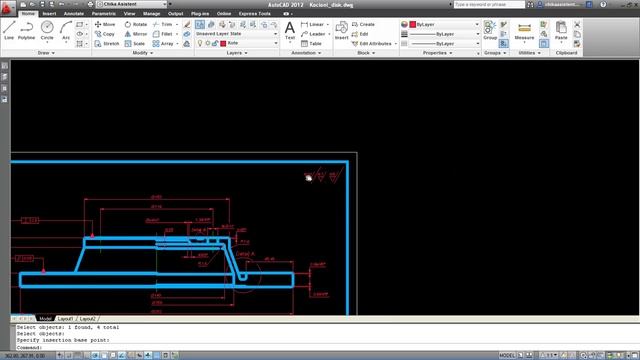 30. AutoCAD 2012 TS - BLOCK - chikaasistent.com смотреть онлайн