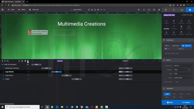Slider Revolution 6 - Gestire le tempistiche delle animazioni смотреть онлайн