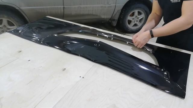 Как оклеить решетку в антихром? смотреть онлайн