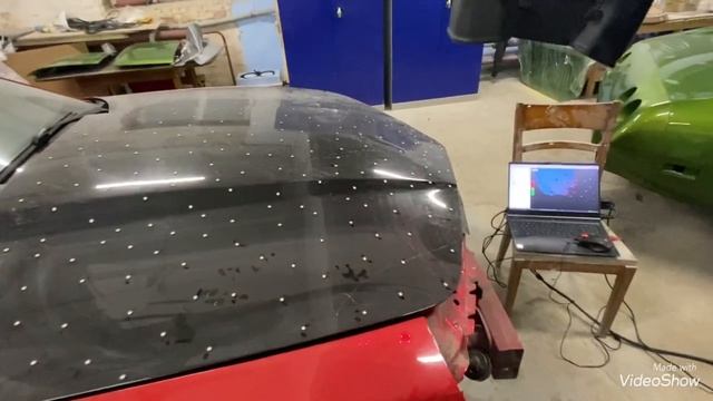 Сканирование капота Камаро (Chevrolet Camaro) смотреть онлайн
